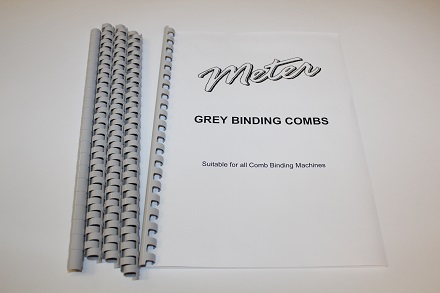 Grey Binding Combs 